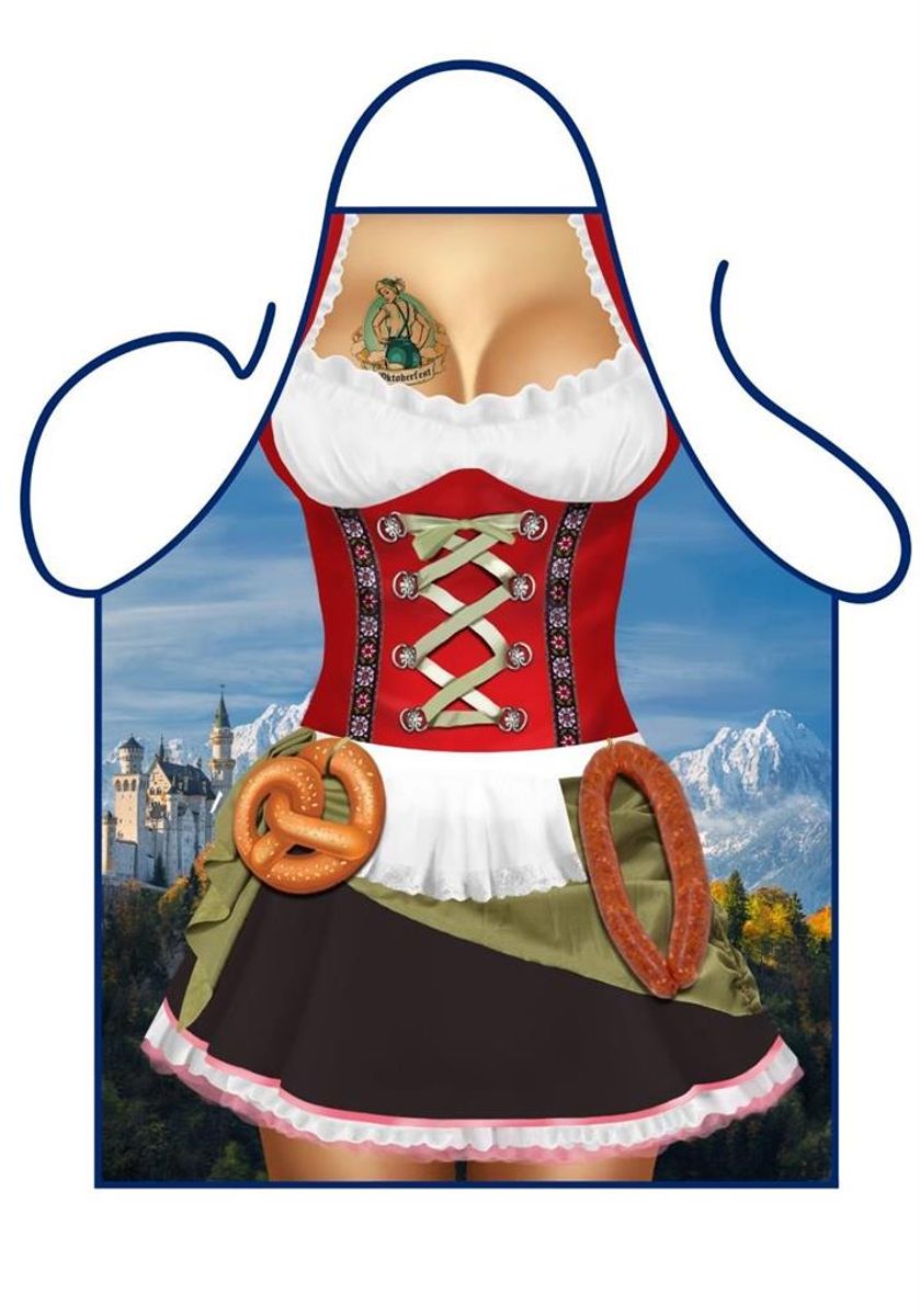 Grillforkle Med Oktoberfestmotiv Dame