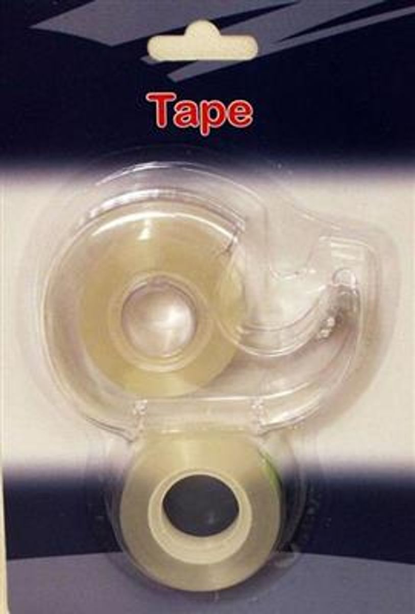 Tapedispenser Med Ekstra Rull - God kraftig Tape