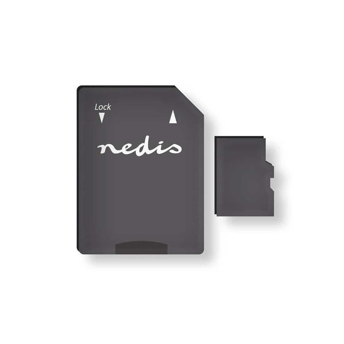 Minnekort Micro SDHC 128GB klasse 10 - Nedis