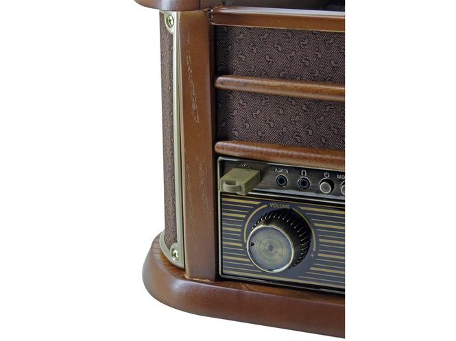 Hovedbilde Soundmaster Retro Stereo m/ Platespiller, DAB+, ...