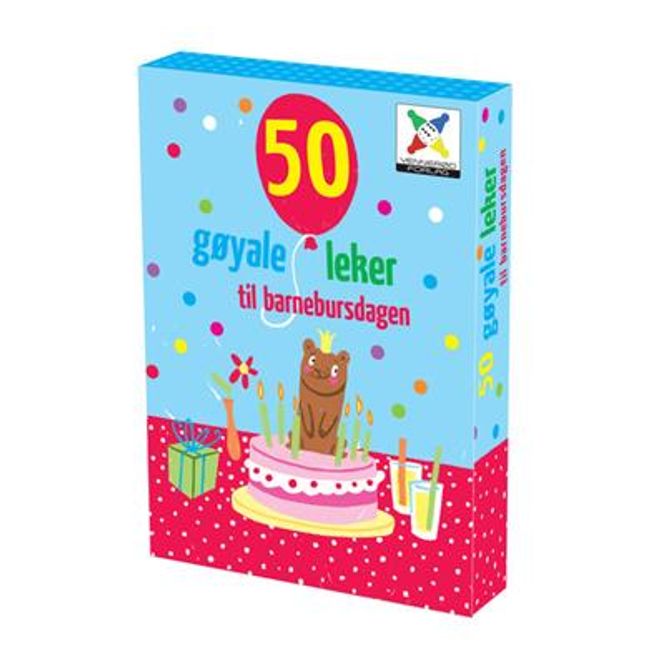 Hovedbilde 50 Gøyale Leker og Spill Til Barnebursdagen
