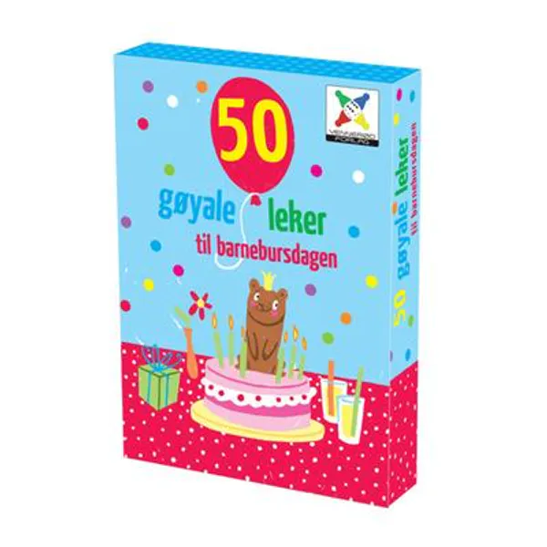 Hovedbilde 50 Gøyale Leker og Spill Til Barnebursdagen
