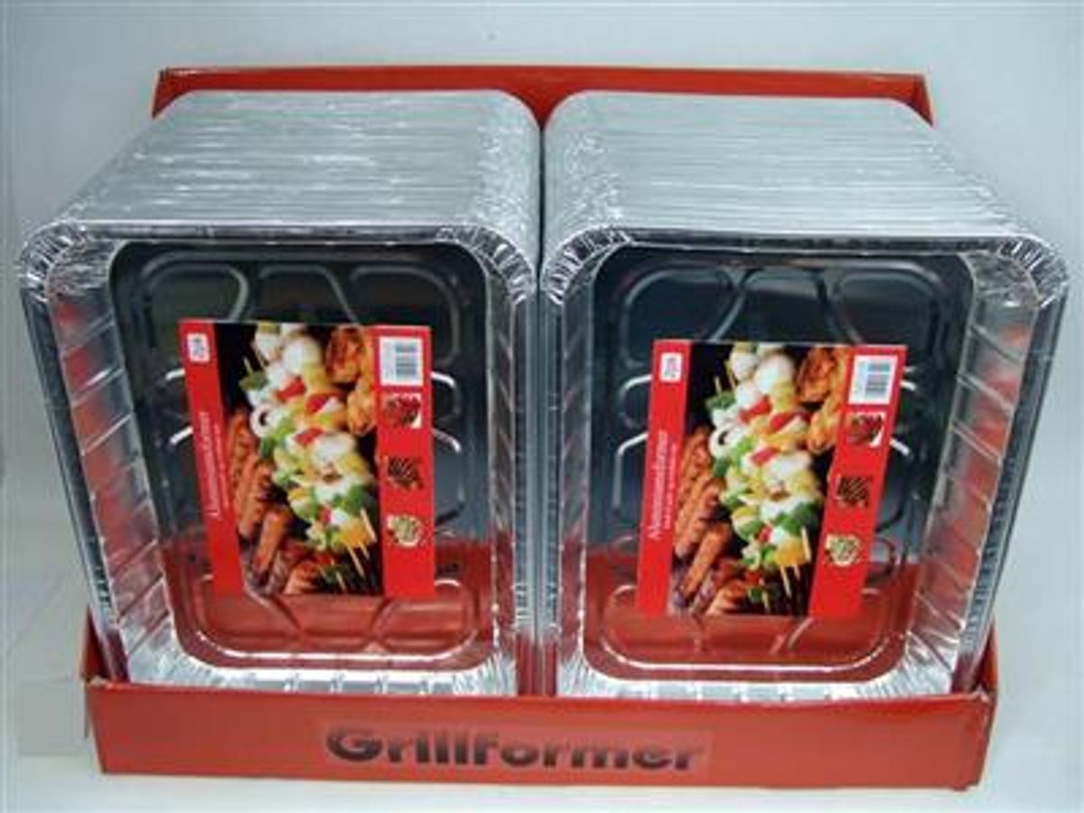Aluminiumsformer 2 stk i pakke 46x34cm
