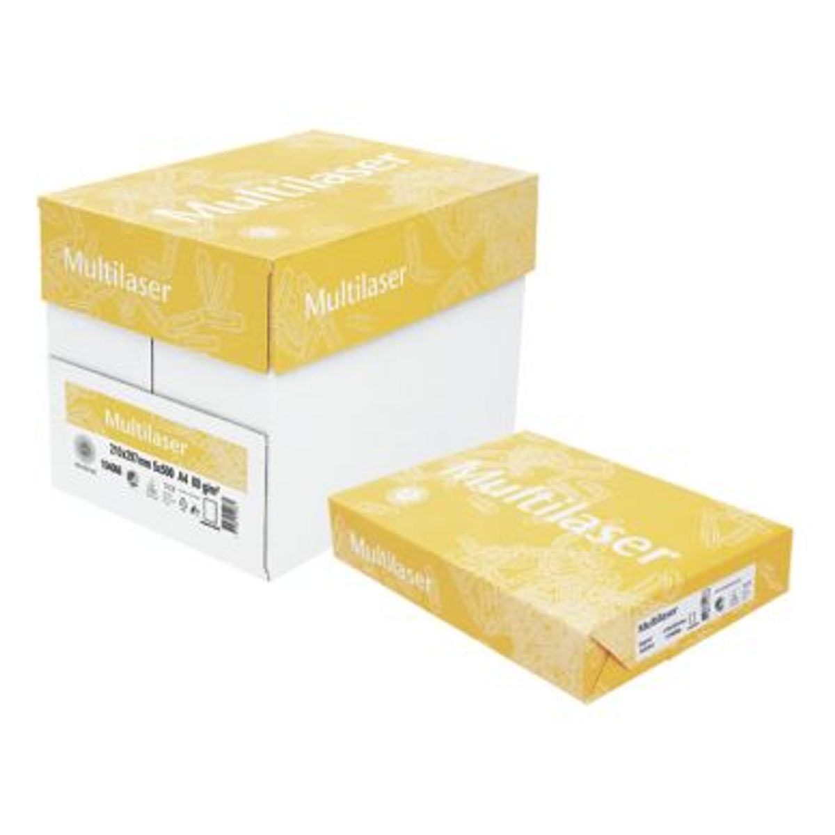 Kopipapir A4 - 80gram - Ark - 500 stk i pakke