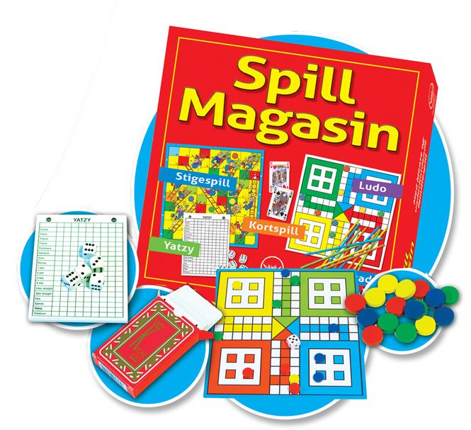 Hovedbilde Spillmagasin - En Eske med 5 Tradisjonelle ...