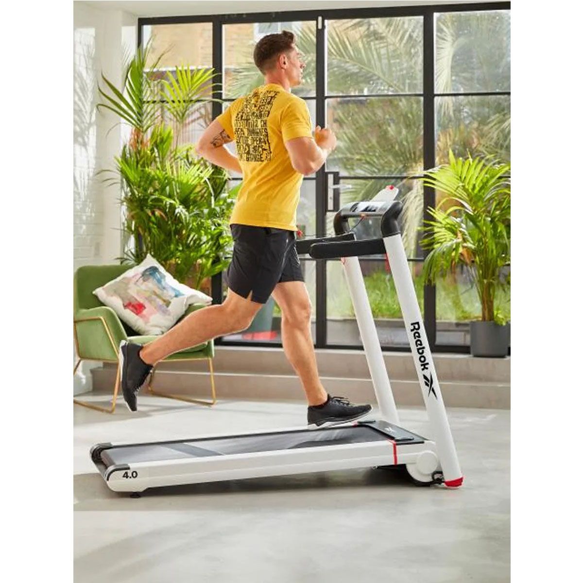 Reebok i-Run 4.0 - White Tredemølle - Plassbesparende