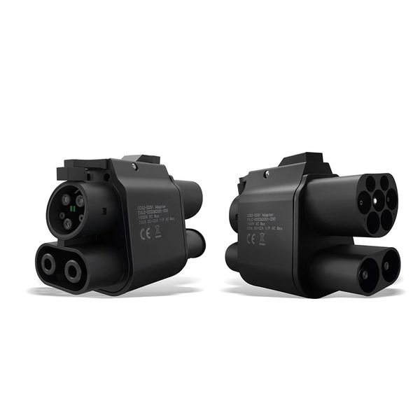Hovedbilde CCS2 Til CCS1 Adapter for CCS1 Elbil - For ...