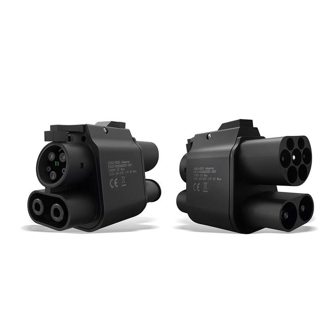 Hovedbilde CCS2 Til CCS1 Adapter for CCS1 Elbil - For ...