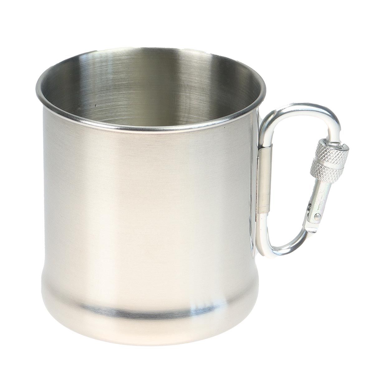 Drikkekopp med Karabinkrok - Stål 300 ml