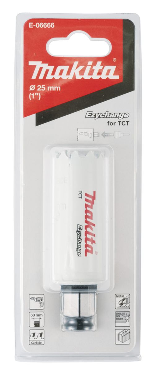 Makita Hullsag 25 mm TCT Ezychange E-06666