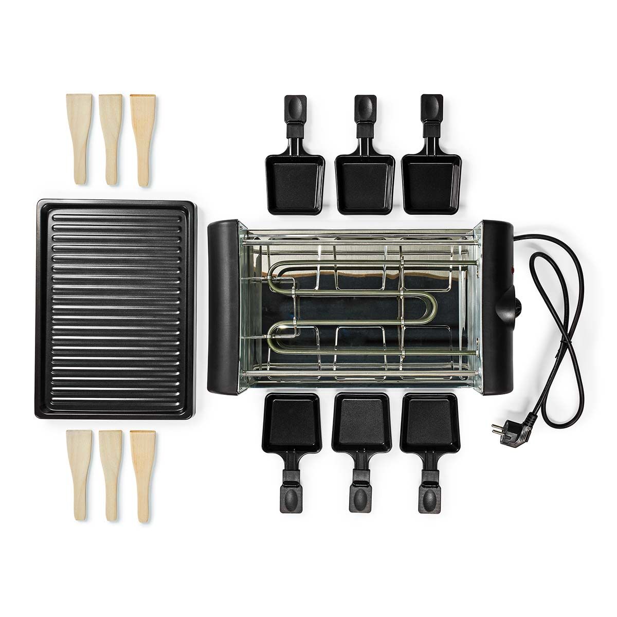 Gourmet Raclette Grill - Til Hele 6 personer