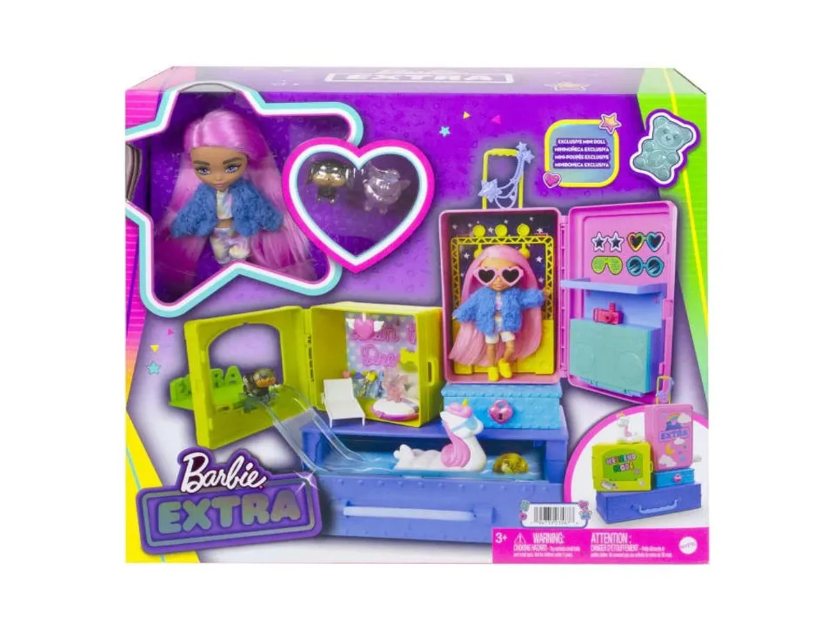 Barbie Extra Pets Lekesett - Stor pakke med Barbie Lekesett