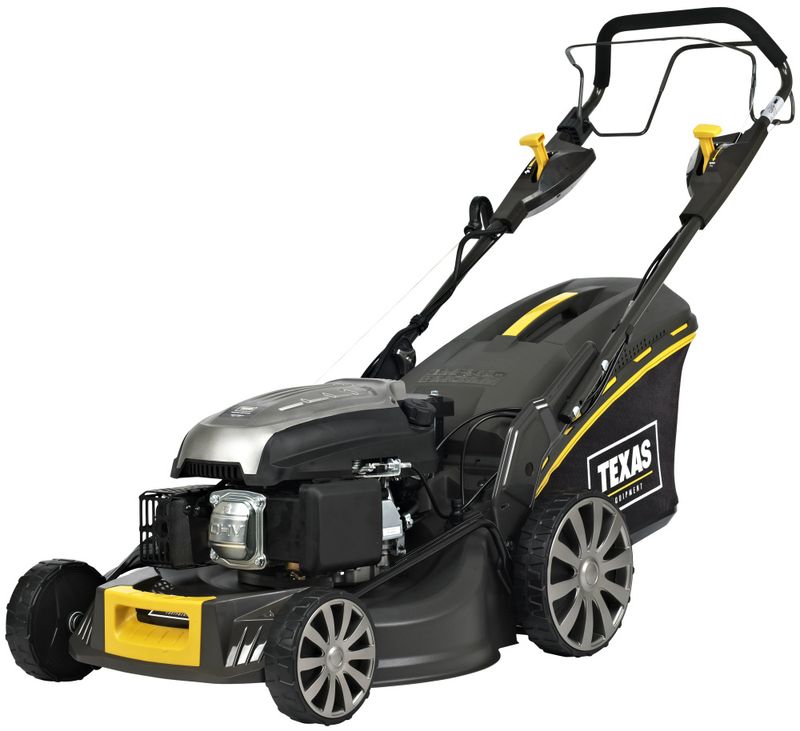 Bensindrevet gressklipper - el-start og selvdrift 48 cm klippebredde – Texas Premium 4850TR/W 90066555E