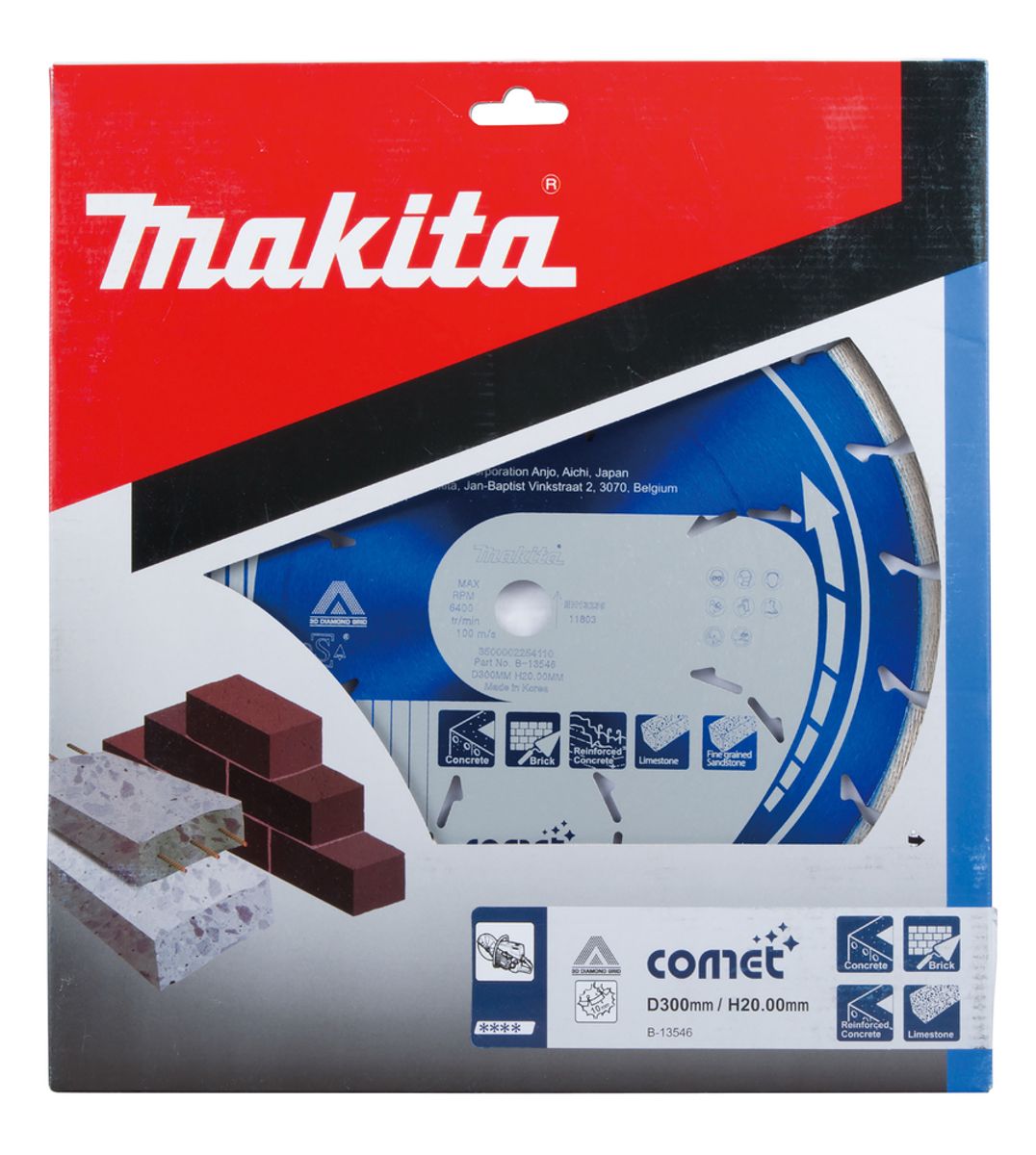 Makita Diamantskive 300 mm Comet B-13546