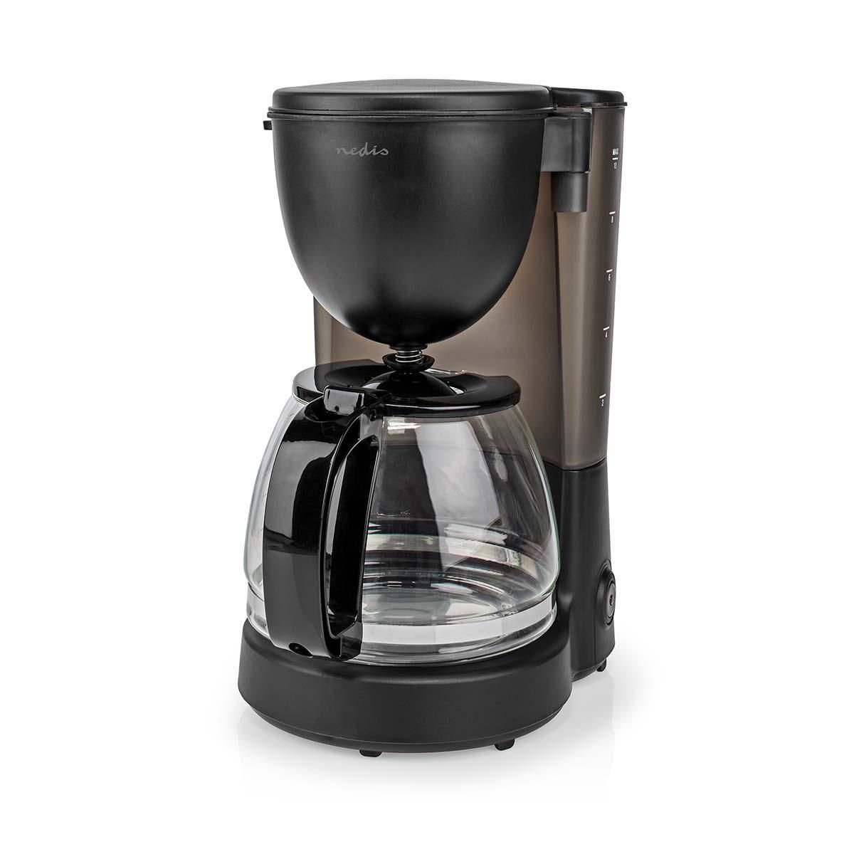Kaffetrakter - 1,25L - Nylonfilter - Hold Varm Funksjon