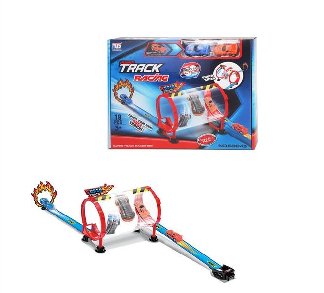 Hovedbilde Bilbane Med 2 Biler - Power Track Racing