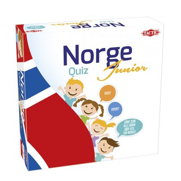Hovedbilde Norge quiz Junior - Brettspill