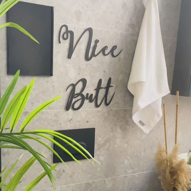 Hovedbilde Nice Butt - Veggkunst i Metall