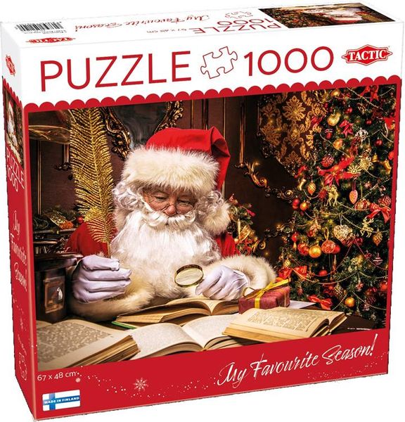Hovedbilde Puslespill Julenisse 1000 Biter