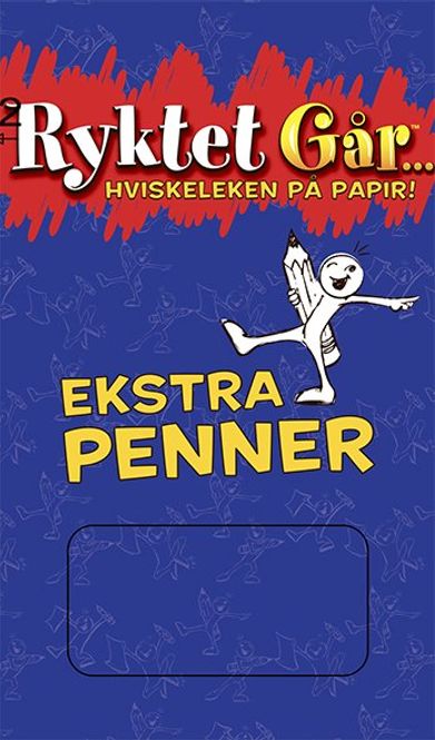 Hovedbilde Ryktet Går - Hviskeleken på Papir - Ekstra Penner ...