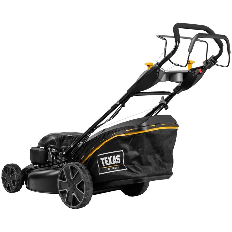 Bensindrevet gressklipper 51 cm m/el-start og 4 hastigheter/gir – Texas Razor 5161TR/WE