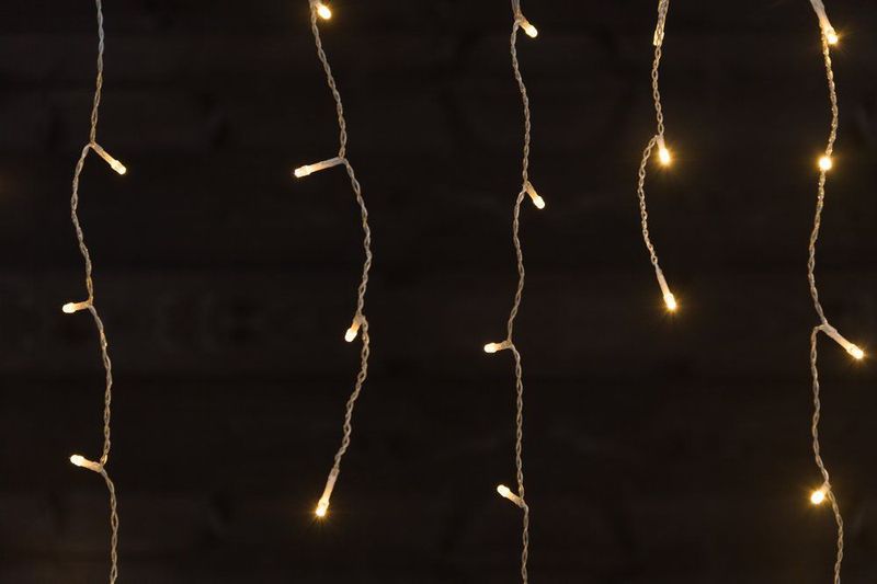 Julelys Istapper 200 LED Varmhvit – 3,9 m Utendørs Istapplenke IP44 (230V Nettdrift)