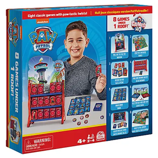 Hovedbilde Paw Patrol 8 i 1 HQ Spil - Barnespill fra 4 år - ...