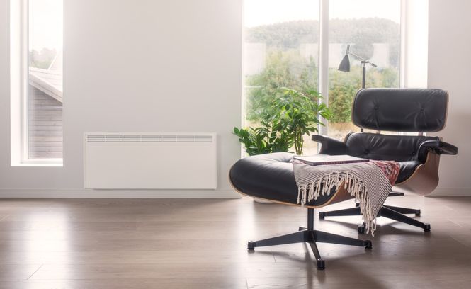 Hovedbilde Beha Panelovn Smartovn med stålfront og Wifi - ...
