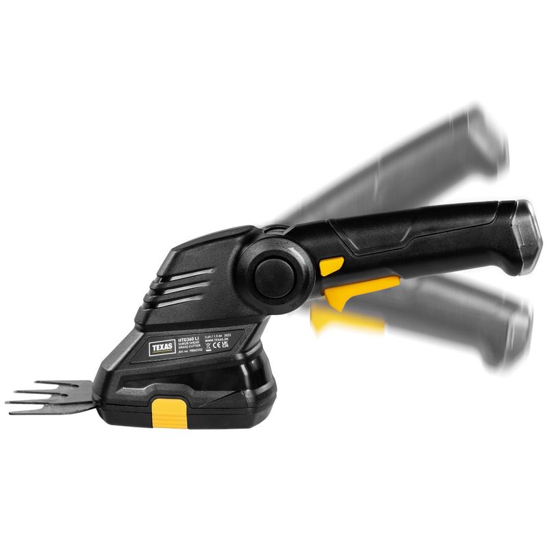 Texas Gress- og Hekksaks Håndholdt 3.6V batteri HTG 360Li 90063152