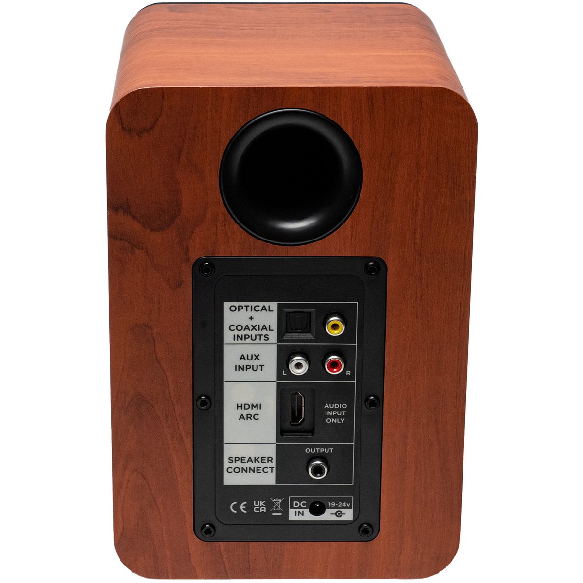 Aiwa Høyttalere - ASP-A200 - 2.0 kanaler, Trådløs - 2x 25 W, 40 - 20000 hz, Brun