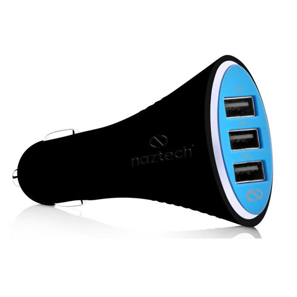 Naztech USB Turbo lader til bilen - 3x 2.4A