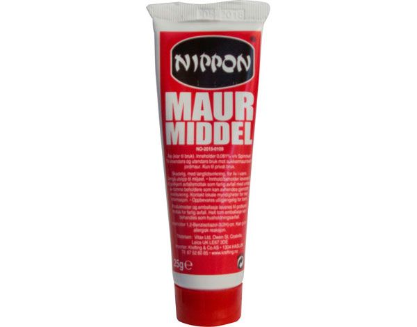 Hovedbilde Maurmiddel Nippon Tube 25ml Maurdreper