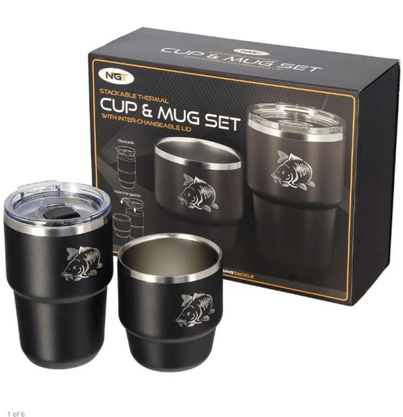 Hovedbilde Termokrus Sett i Rustfritt stål - Gavesett med ...