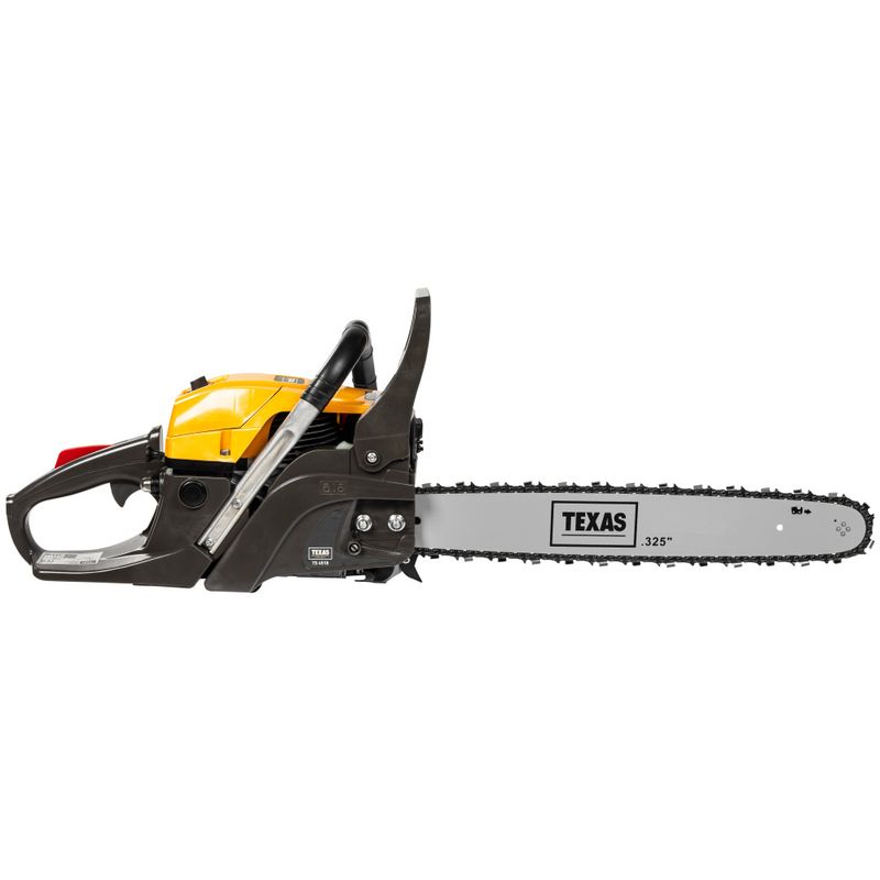 Kraftig bensindrevet motorsag - 2-takts 45cc - 45 cm sverd - Texas TS4518