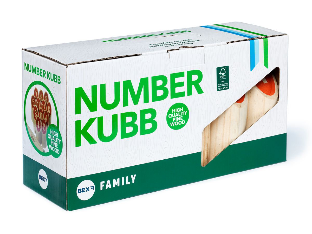 Kubb Spill - Familie Kubb nummer spill fra Bex-Sport