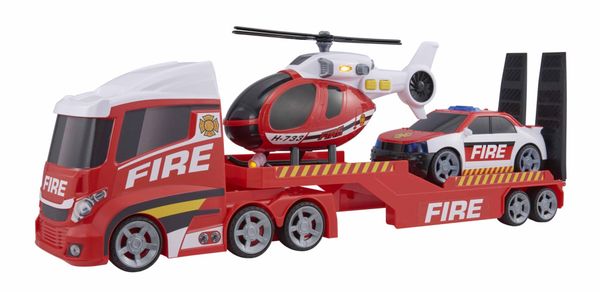 Hovedbilde Teamsterz Stor Semitrailer med Brannhelikopter og ...