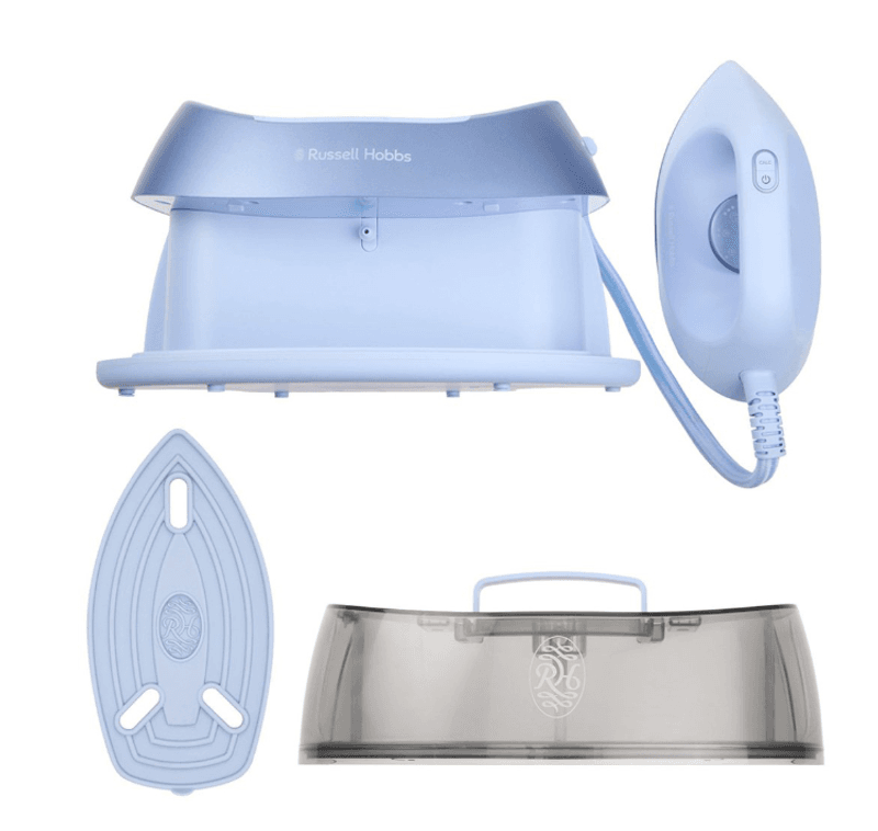 Russell Hobbs fabric luxe blue aura dampstasjon  