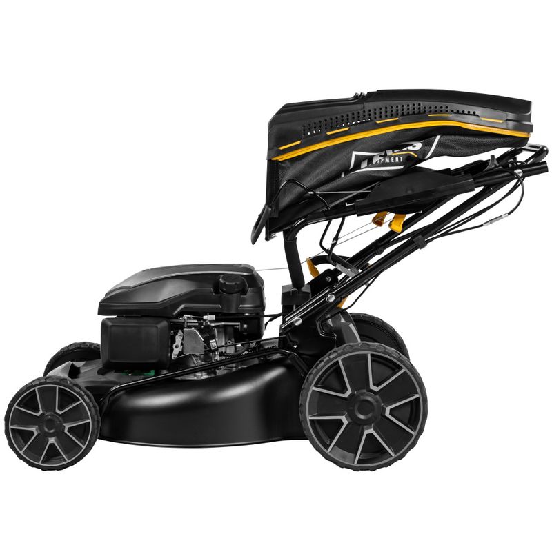 Bensindrevet gressklipper 51 cm m/el-start og 4 hastigheter/gir – Texas Razor 5161TR/WE
