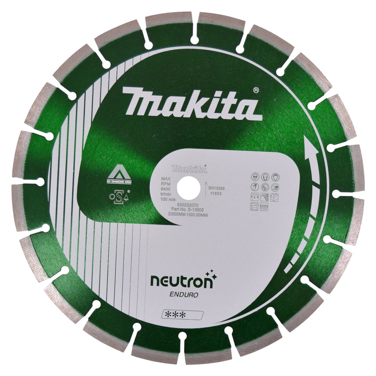 Makita Diamantskive 300 mm Neutron B-13605