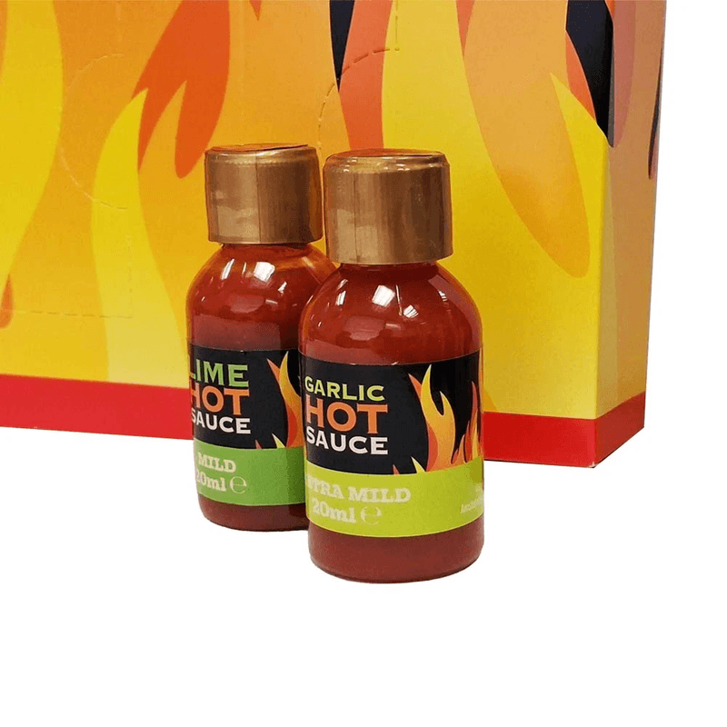 24 Days of Chilli Sauce Julekalender – Chilisaus Kalender med 24 Hete Sterke Sauser