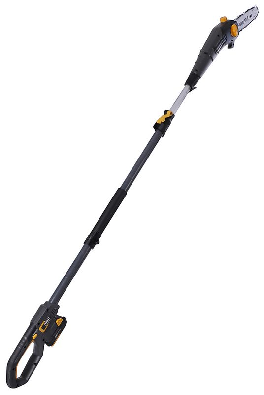 Batteridrevet Grensag og Hekksaks på teleskopstang - 2-i-1 Kombisett (20V m/Batteri & Lader) - Texas PHXPCX2000