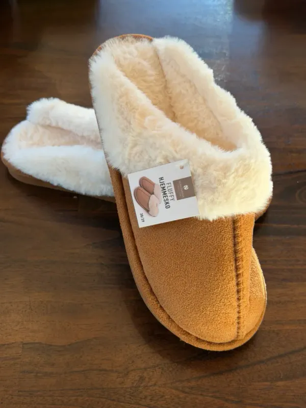 Fluffy Hjemmesko - Scandinavian Collection
