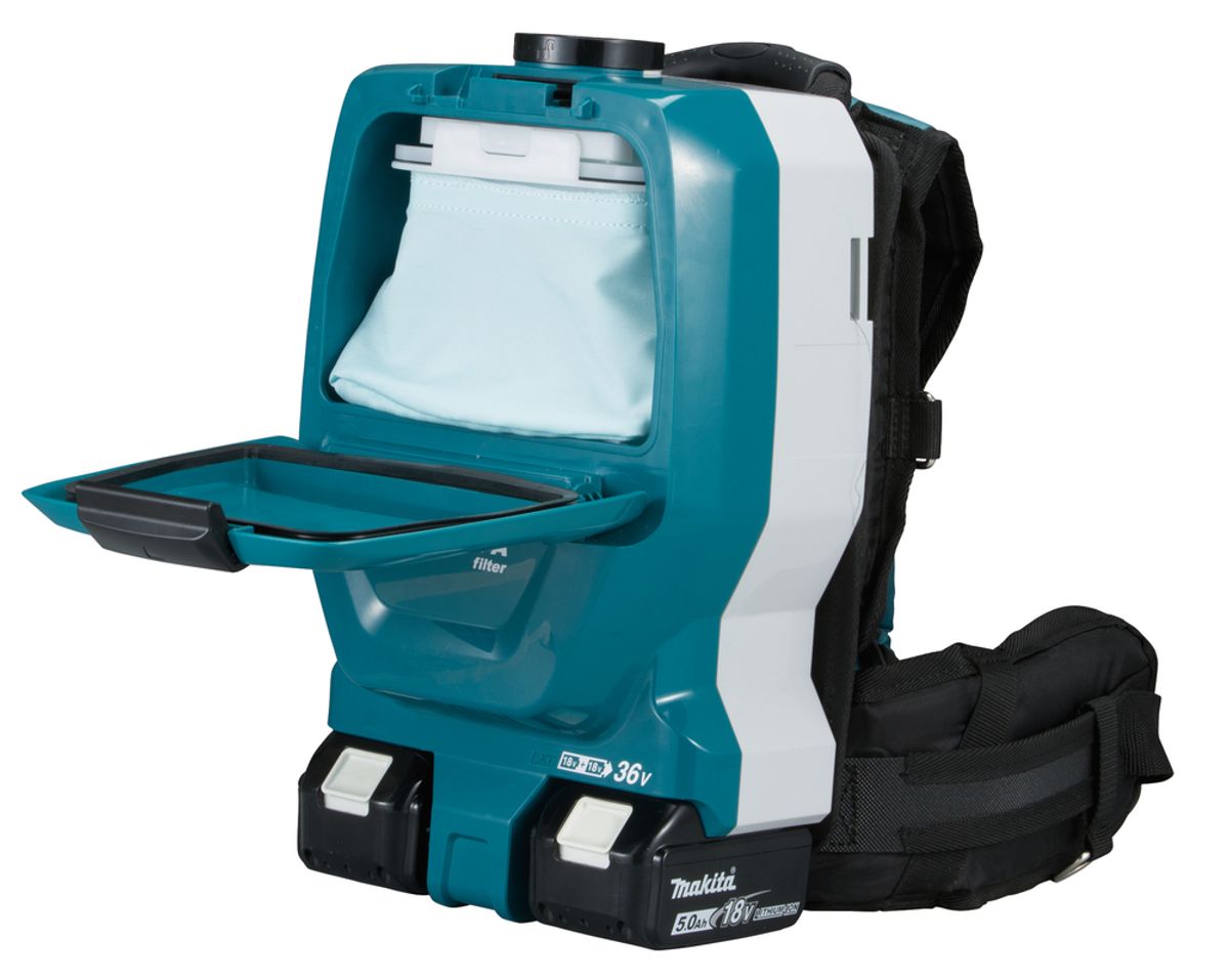 Makita Støvsuger Ryggsekk 2x18V LXT ® DVC265ZXU