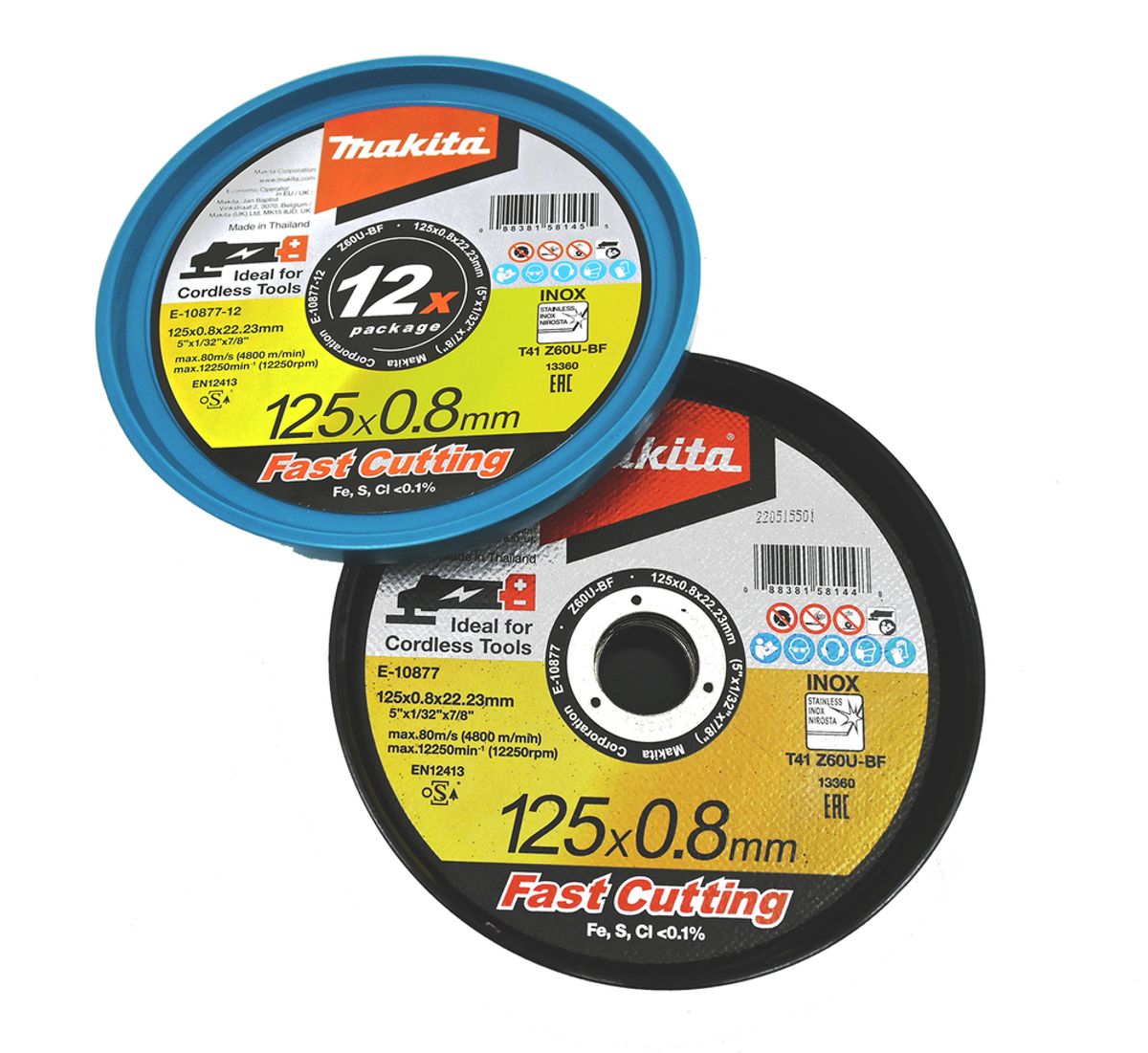 Makita Kappeskive 125 mm 12 stk. E-10877-12