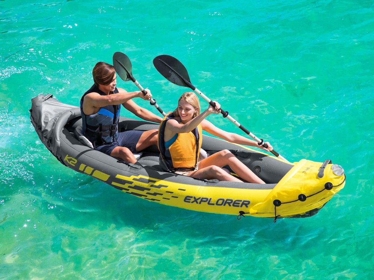 Kajakk for 2 personer - Intex Explorer K2 Kajakk