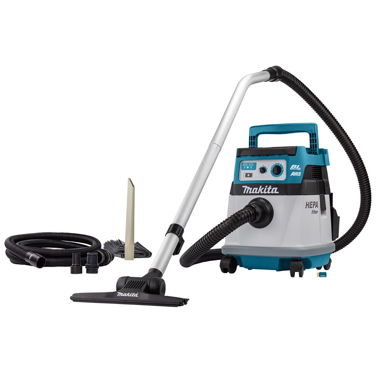 Makita Støvsuger 2x18V LXT ® 15L AWS DVC157LZX3