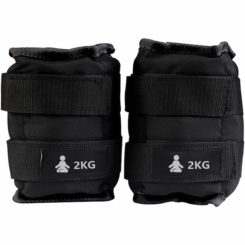 Vektmansjetter for Ankel eller Håndledd 2 x 2kg - FitPaddy
