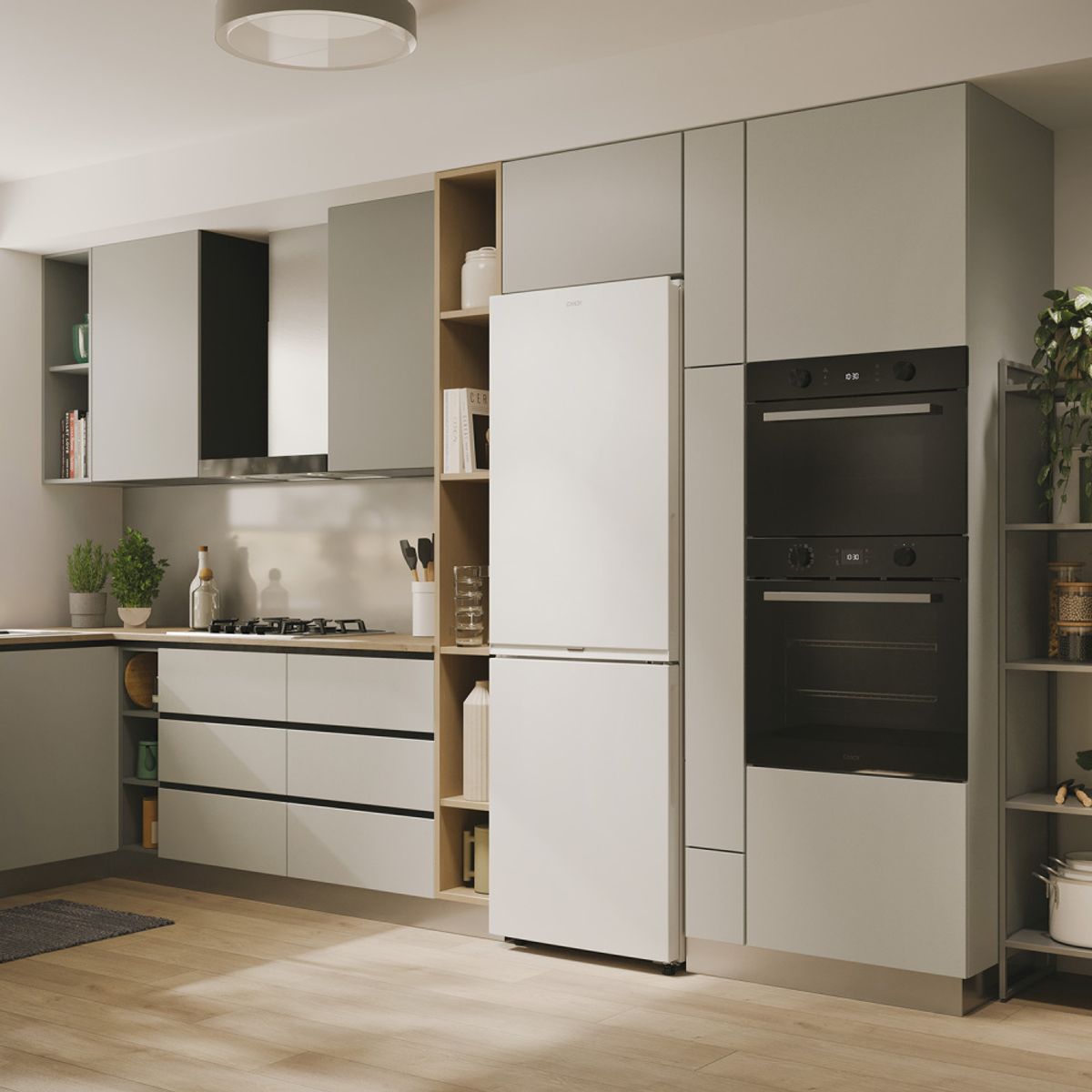 Kjøleskap - Kombiskap - Candy Fresco 185 x 60 cm - Hvit modell