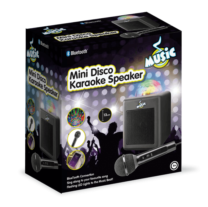 Hovedbilde Høyttaler med Mikrofon og Discoball - ...