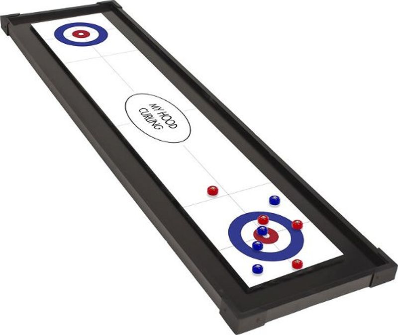 Shuffleboard og Curling i ett og samme Bordspill